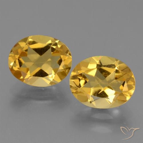 Achetez naturel 4,78ct doré citrine gems, coupe ovale, en provenance brésil chez gemselect. en stock, livraison internationale!