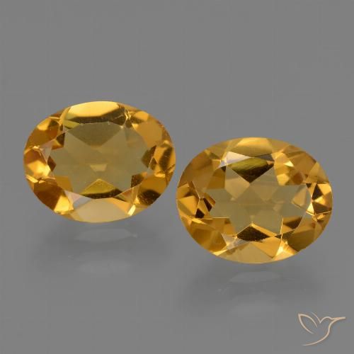 Shop natural 4.02ct Doré foncé Citrine gems, ovale, from Brésil at GemSelect. In stock, global shipping!