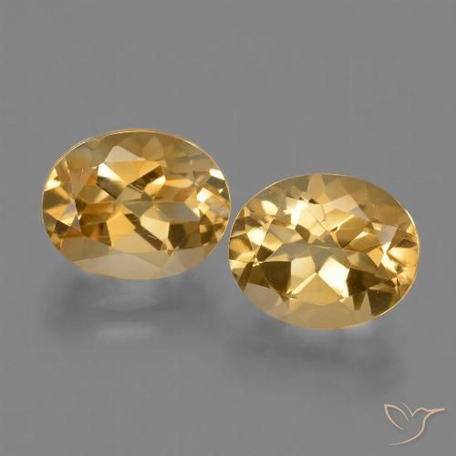 Shop natural 5.30ct Doré moyen-foncé Citrine gems, ovale, from Brésil at GemSelect. In stock, global shipping!