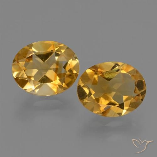 Shop natural 4.39ct Orange doré profond Citrine gems, ovale, from Brésil at GemSelect. In stock, global shipping!