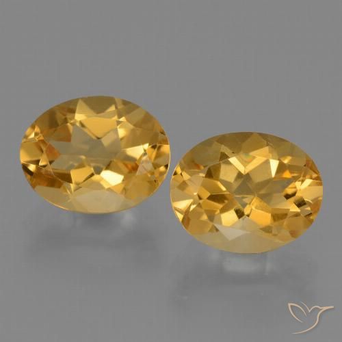 Shop natural 4.93ct Orange doré profond Citrine gems, ovale, from Brésil at GemSelect. In stock, global shipping!