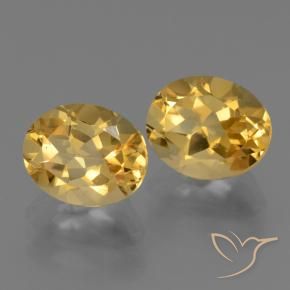 Shop natural 4.92ct Orange doré profond Citrine gems, ovale, from Brésil at GemSelect. In stock, global shipping!