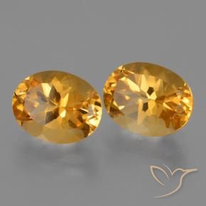 Shop natural 5.86ct Doré-orange foncé Citrine gems, ovale, from Brésil at GemSelect. In stock, global shipping!