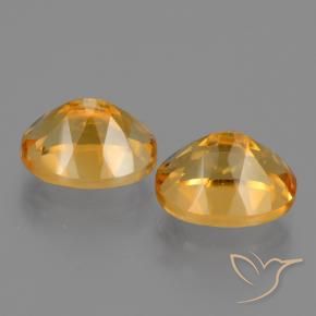 Shop natural 5.86ct Doré-orange foncé Citrine gems, ovale, from Brésil at GemSelect. In stock, global shipping!
