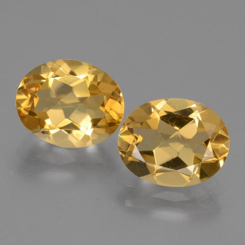 Achetez naturel 4,66ct doré citrine gems, coupe ovale, en provenance brésil chez gemselect. en stock, livraison internationale!