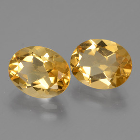 Achetez naturel 4,66ct doré citrine gems, coupe ovale, en provenance brésil chez gemselect. en stock, livraison internationale!