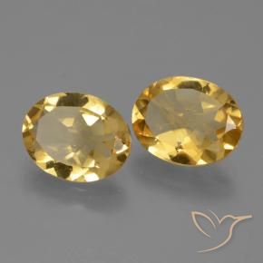 Shop natural 4.45ct Doré moyen-foncé Citrine gems, ovale, from Brésil at GemSelect. In stock, global shipping!