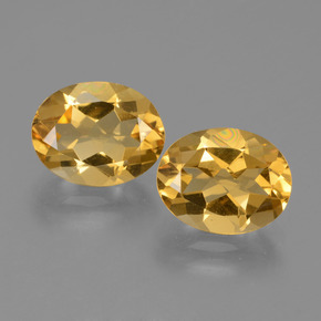 Achetez naturel 4,81ct doré citrine gems, coupe ovale, en provenance brésil chez gemselect. en stock, livraison internationale!
