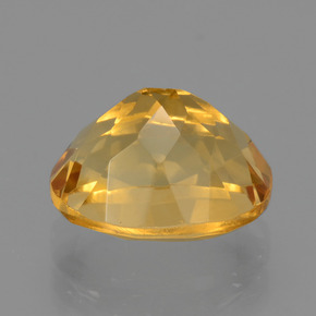 Citrine Jaune doré naturelle Coupe ovale, 3.18 ct, VVS