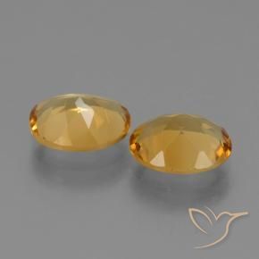 Shop natural 3.98ct Orange doré profond Citrine gems, ovale, from Brésil at GemSelect. In stock, global shipping!