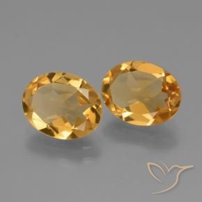 Shop natural 4.05ct Orange doré profond Citrine gems, ovale, from Brésil at GemSelect. In stock, global shipping!