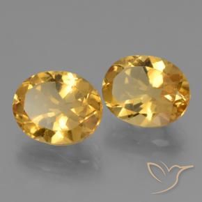 Shop natural 4.94ct Orange doré profond Citrine gems, ovale, from Brésil at GemSelect. In stock, global shipping!