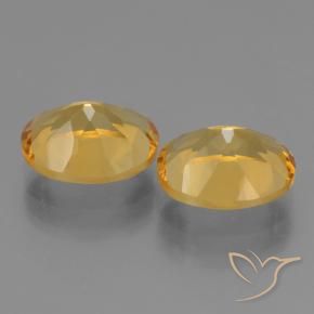 Shop natural 4.94ct Orange doré profond Citrine gems, ovale, from Brésil at GemSelect. In stock, global shipping!