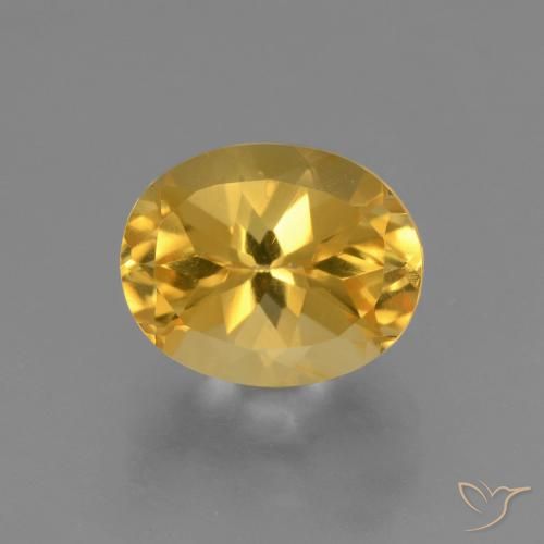2.69ct Naturel Doré vif Citrine, ovale, VS