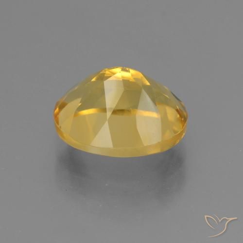 Citrine Doré vif naturelle ovale, 2.69 ct, VS