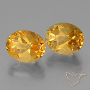 Shop natural 5.40ct Orange doré profond Citrine gems, ovale, from Brésil at GemSelect. In stock, global shipping!