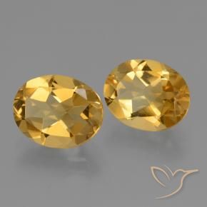 Shop natural 4.29ct Orange doré profond Citrine gems, ovale, from Brésil at GemSelect. In stock, global shipping!
