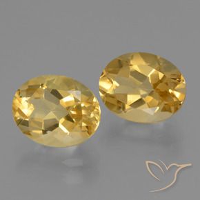Shop natural 5.40ct Doré moyen Citrine gems, ovale, from Brésil at GemSelect. In stock, global shipping!