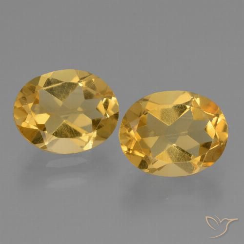 Shop natural 4.29ct Doré profond Citrine gems, ovale, from Brésil at GemSelect. In stock, global shipping!