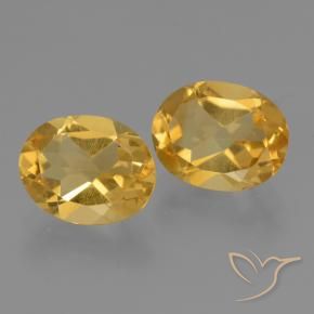 Shop natural 4.29ct Doré profond Citrine gems, ovale, from Brésil at GemSelect. In stock, global shipping!