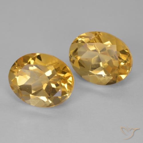 Shop natural 5.78ct Orange doré profond Citrine gems, ovale, from Brésil at GemSelect. In stock, global shipping!