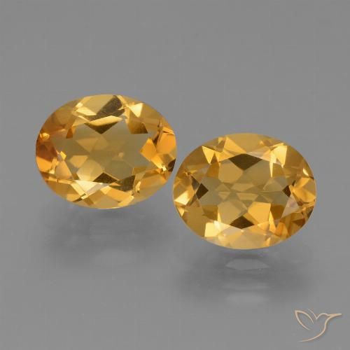 Shop natural 4.75ct Doré foncé Citrine gems, ovale, from Brésil at GemSelect. In stock, global shipping!
