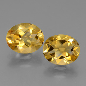 Achetez naturel ct Jaune doré Citrine gems, Coupe ovale, En provenance Brésil chez GemSelect. En stock, livraison internationale!