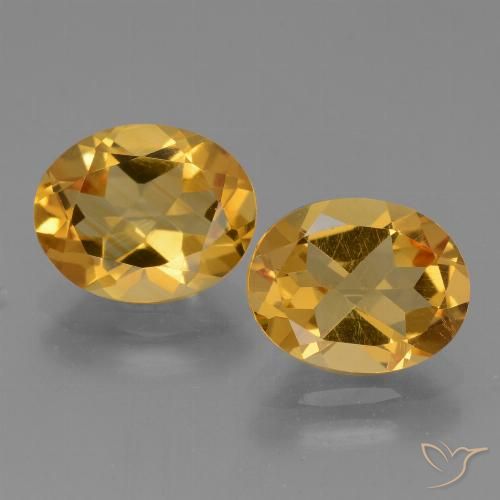 Shop natural 4.40ct Doré foncé Citrine gems, ovale, from Brésil at GemSelect. In stock, global shipping!