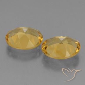 Shop natural 4.56ct Orange doré profond Citrine gems, ovale, from Brésil at GemSelect. In stock, global shipping!