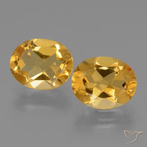Shop natural 4.37ct Doré moyen Citrine gems, ovale, from Brésil at GemSelect. In stock, global shipping!