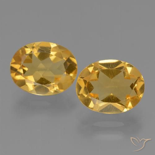 Shop natural 4.85ct Orange doré profond Citrine gems, ovale, from Brésil at GemSelect. In stock, global shipping!