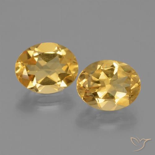 Shop natural 4.44ct Orange doré profond Citrine gems, ovale, from Brésil at GemSelect. In stock, global shipping!