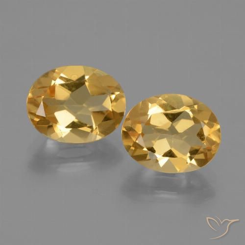Shop natural 4.03ct Doré moyen-foncé Citrine gems, ovale, from Brésil at GemSelect. In stock, global shipping!