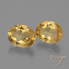 Shop natural 4.03ct Doré moyen-foncé Citrine gems, ovale, from Brésil at GemSelect. In stock, global shipping!