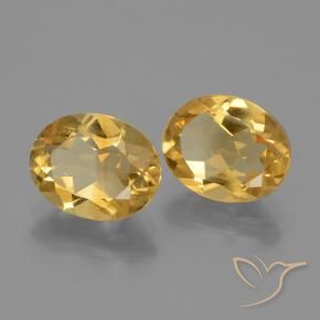 Shop natural 4.43ct Orange doré profond Citrine gems, ovale, from Brésil at GemSelect. In stock, global shipping!