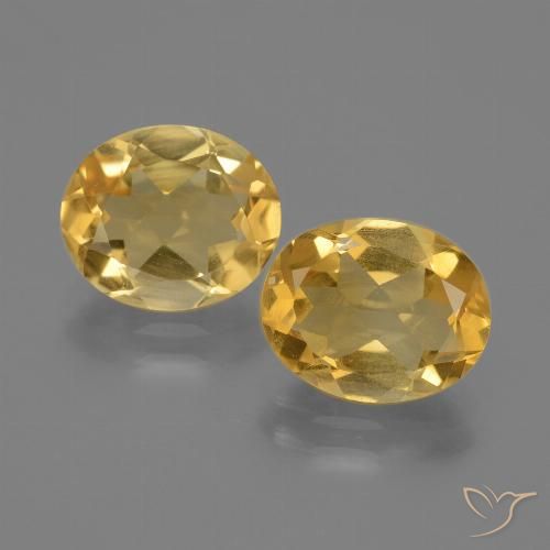 Shop natural 4.09ct Doré moyen-foncé Citrine gems, ovale, from Brésil at GemSelect. In stock, global shipping!