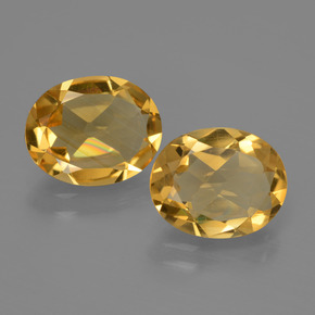 Achetez naturel 4,05ct doré citrine gems, coupe ovale, en provenance brésil chez gemselect. en stock, livraison internationale!