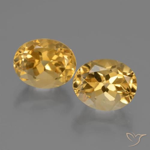 Shop natural 5.63ct Orange doré profond Citrine gems, ovale, from Brésil at GemSelect. In stock, global shipping!