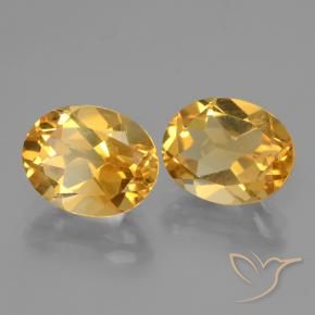 Shop natural 4.97ct Orange doré profond Citrine gems, ovale, from Brésil at GemSelect. In stock, global shipping!