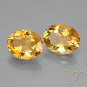 Shop natural 4.35ct Orange doré profond Citrine gems, ovale, from Brésil at GemSelect. In stock, global shipping!