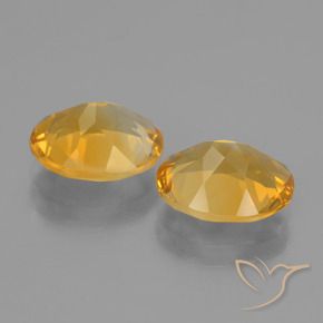 Shop natural 4.35ct Orange doré profond Citrine gems, ovale, from Brésil at GemSelect. In stock, global shipping!
