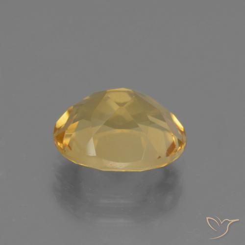 Citrine Doré naturelle ovale, 2.48 ct, VS