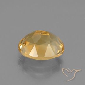 Citrine Doré moyen-foncé naturelle ovale, 2.43 ct, VVS