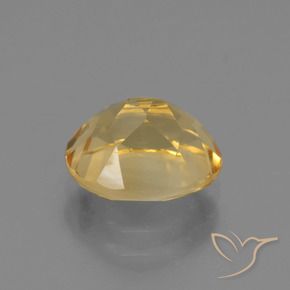 Citrine Doré naturelle ovale, 2.56 ct, VVS-VS