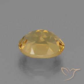 Citrine Doré moyen-léger naturelle ovale, 2.55 ct, VVS