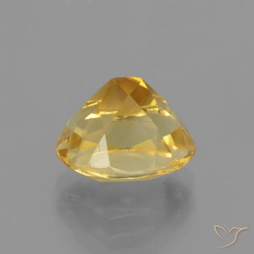 Citrine Doré moyen naturelle ovale, 2.98 ct, VVS