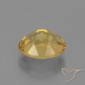 Citrine Orange Doré naturelle ovale, 2.63 ct, VVS-VS