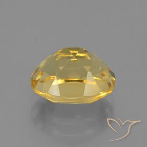 Citrine Doré moyen naturelle ovale, 3.05 ct, VVS-VS