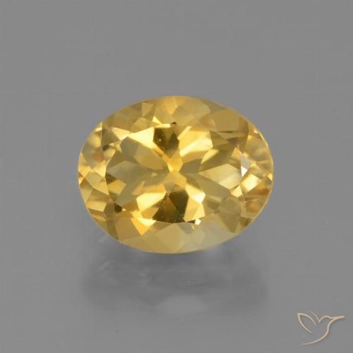 2.34ct Naturel Doré vif Citrine, ovale, VVS-VS