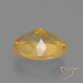 Citrine Doré vif naturelle ovale, 2.41 ct, VS